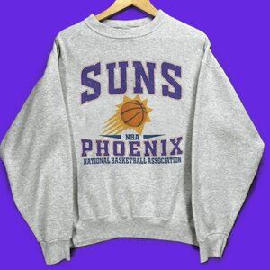 Phoenix Suns Basketball Phoenix Suns sweatshirt shirt retro Loose fit